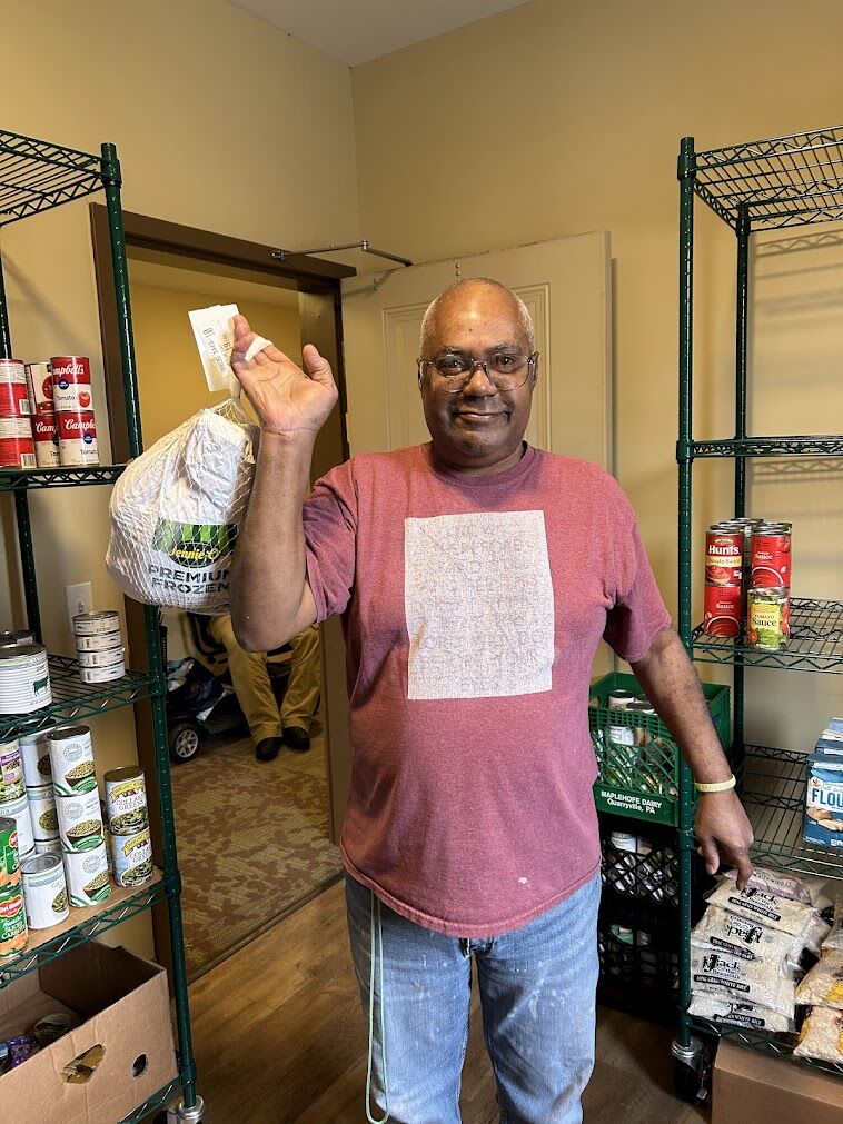 Image for the Tweet beginning: Thanksgiving came early for residents